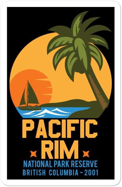 Amazon.com: Pacific Rim National Park Reserve Vinyl Sticker Decal 3 ...