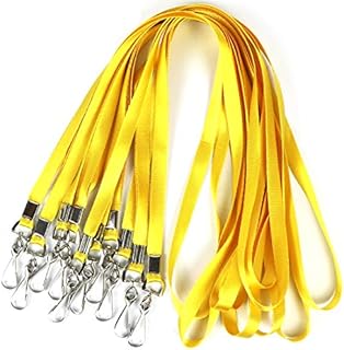 Lanyards for Id Badges Bulk Flat Lanyard for ID Name Tags and Badge Holders