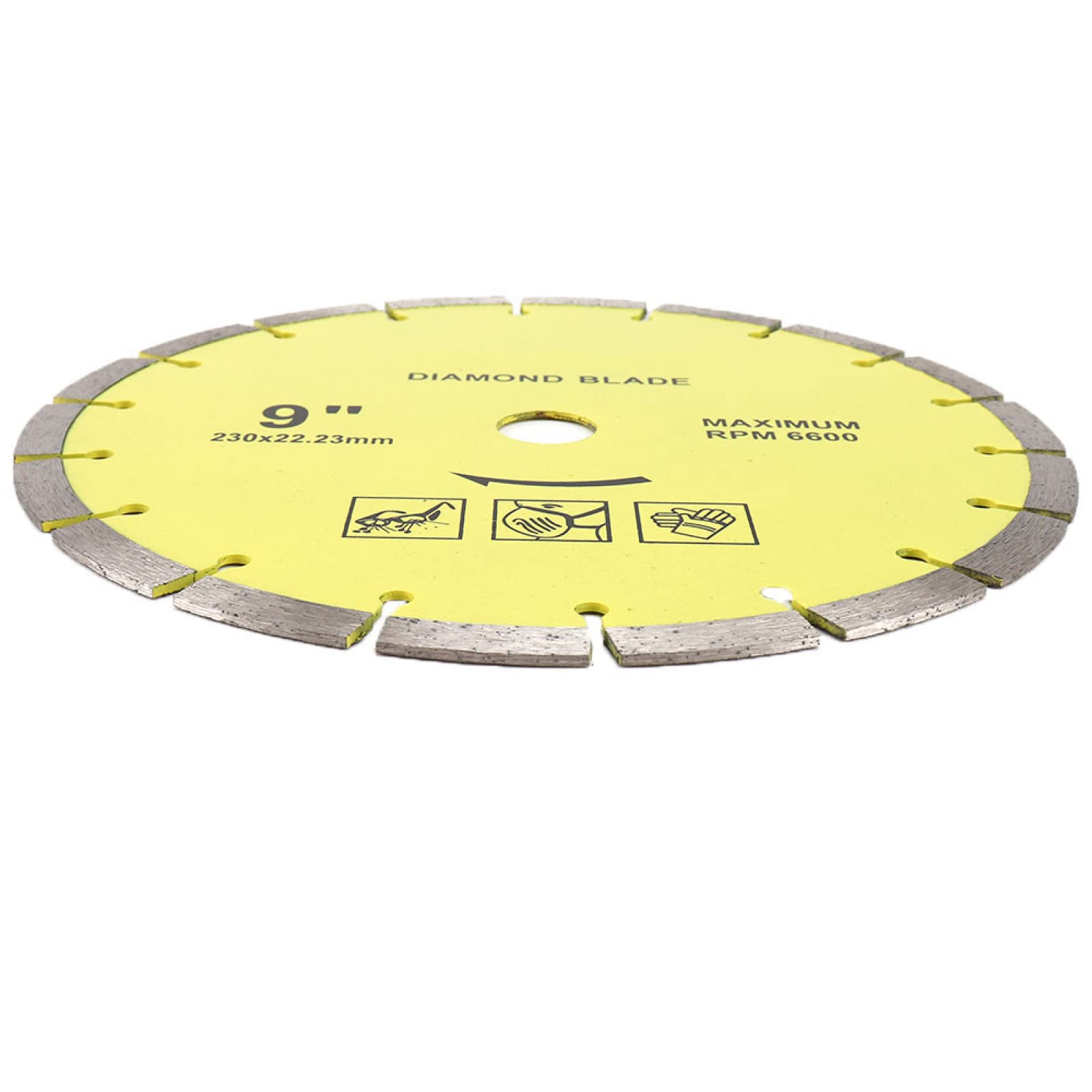 Diamentowa tarcza szlifierska, tarcza tnąca, tarcza szlifierska AB 1 7-calowa diamentowa tarcza tnąca, 9-calowa tarcza tarczowa do płytek porcelanowych, granitu, marmuru, betonu, kamienia, drzewa
