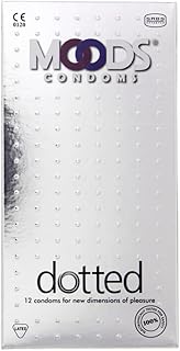 Dotted Condoms, 12 Pieces, Medium