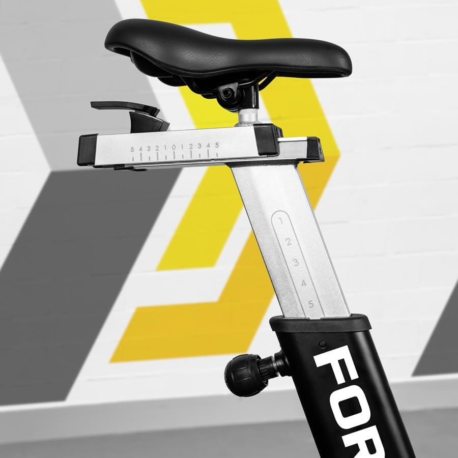 FORZA Air Bike | Heavy Duty Exercise Bike with Digital Monitor – Ideal for Home & Gym Workouts