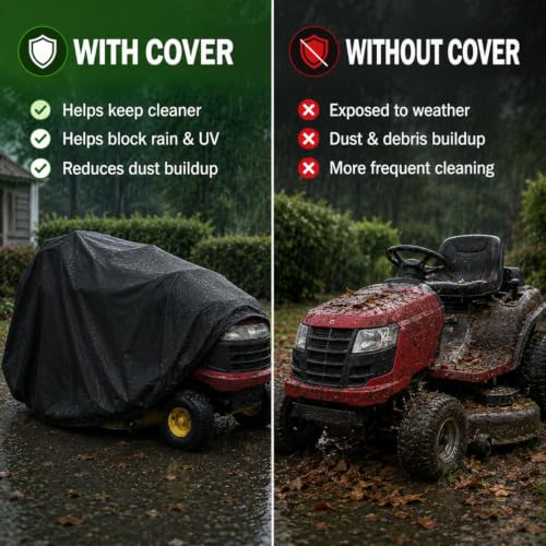Funda para Cortacésped Impermeable STIGA Tornado Resistente al Viento 8