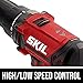 SKIL 20V 1/2 Inch Cordless Drill Driver Includes 2.0Ah PWR CORE 20 Lithium Battery and Charger - DL527502