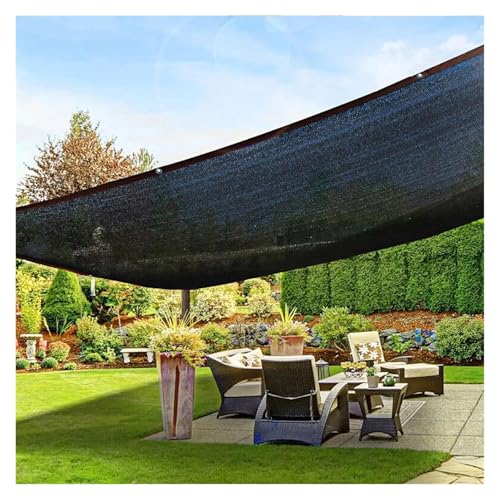 Gazebo voiles 3mX5m pliantes avec maille d'ombrage extérieur aérée