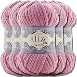 [QUALITÄT] das Fünfteilige und Samtig weiche Chenille-Garn Set, ist sowohl für Anfänger als auch für Fortgeschrittene geeignet. Alize ist seit 1984 für seine ausgezeichnete premium Qualität bekannt. Alle Kollektionen werden mit der neusten Technologie und nach dem OEKO-TEX Standard hergestellt