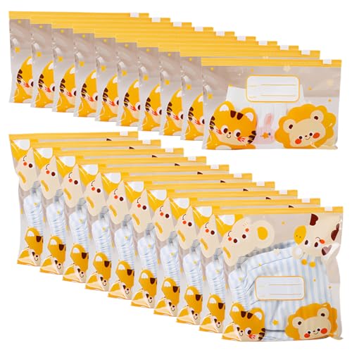 UIEXEA 20 Stück Baby Beutel für Neugeborene Baby Erstausstattung für Neugeborene Krankenhaus Kleidersack für Kinder Geschenke für Geburt Organizer (10 Große+10 Mittlere)