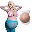 Twins - Caucasian - Pregnant Line