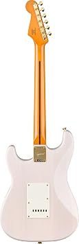 Fender Squier Classic Vibe '50s Stratocaster - White Blonde Bundle with Gig Bag, Cable, Tuner, Strap, Strings, Picks, and Austin Bazaar Instructional DVD