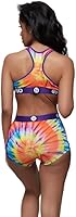 Vista 3 de PSD Women's DC Comics Sports Bra - Racerback Sports Bras for Women with Breathable Microfiber Fabric