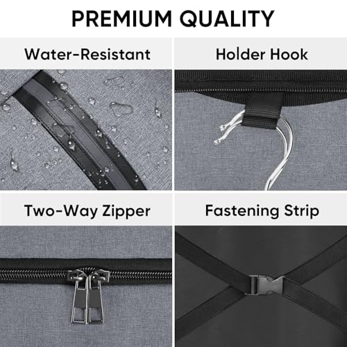 image for BALEINE Travel Garment Bag, Travel Suit Bag for Men, 42'' Waterproof C