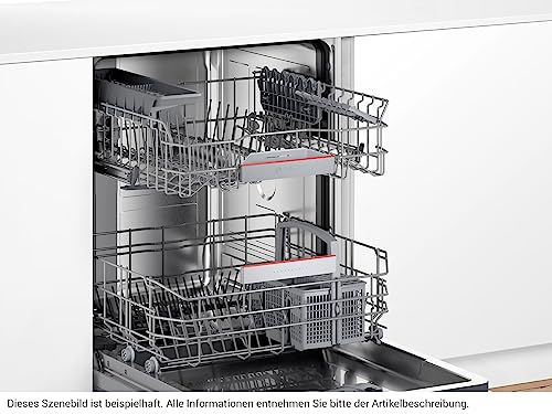 Bosch Geschirrspüler vollintegriert mit Besteckkorb und AquaStop