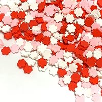 Amazon.co.jp: 手芸用 デコパーツ フレークシュガー 約50g フェイク