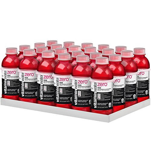 vitaminwater zero xxx, electrolyte enhanced water w/ vitamins, açai-blueberry-pomegranate drinks, 16.9 Fl Oz (Pack of 24)