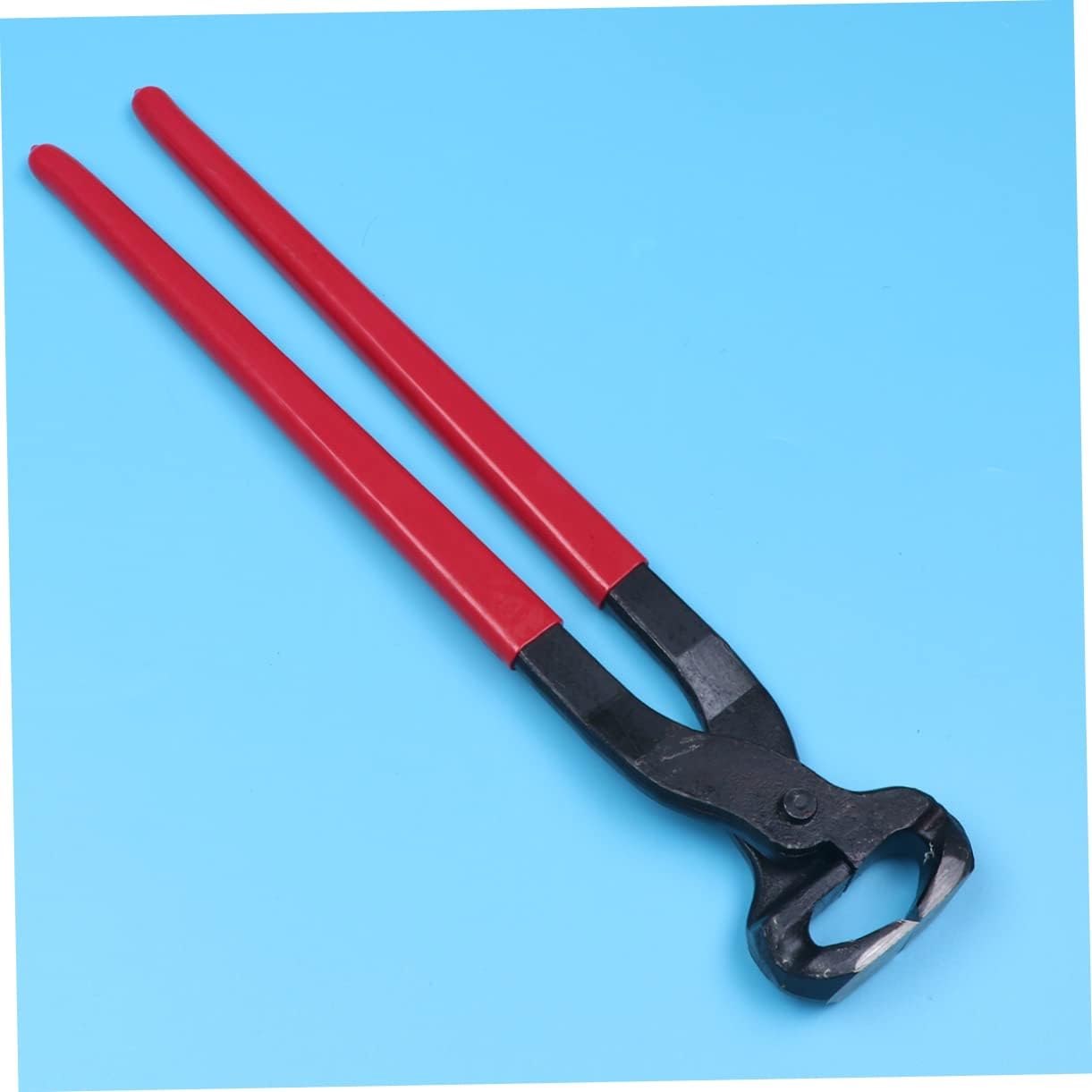 YARNOW 1Pc Steel Horseshoe Cutting Pliers Durable Shoeing Clamp Tool for Hoof Trimming and Maintenance Ergonomic Handle for Easy Use and Labor Saving Efficiency