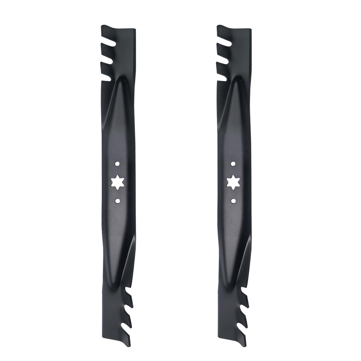 2PACK 942-0616 Blades Compatible with 42'' Cut MTD, Cub Cadet Troy-Bilt Mowers Mulching Blades Replace OE MTD Cub Cadet 742-04126 742-0616