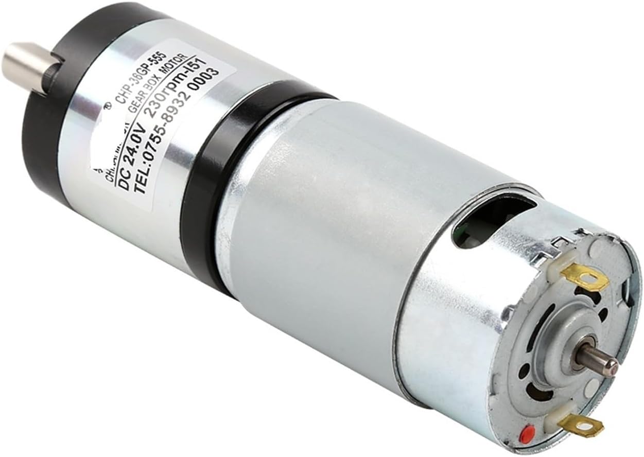 Motor CHP-36GP-555K DC Planetary Gear Motor 8mm Shaft Diameter DC24.0V SKU 302913(DC12V i5.2 1150rpm)