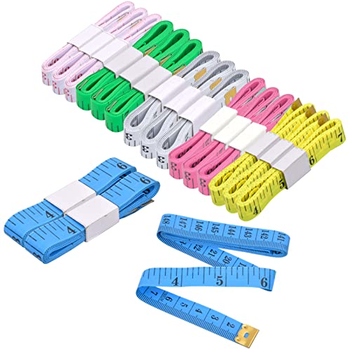 60 Inch Retractable Soft Tape Measure – Double Scale (Inches & CM) For Sewing, Tailoring & Body Measurements | Colorful Shell - View #9