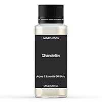 Vista 1 de SCENTEMOTION Hotel Scents Chandelier 120mL for Aroma Oil Scent Diffusers - Hotel Collection - Home Luxury Scents - Bergamont, Jasmine - Diffuser Oil