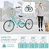 DoCred Folding Adult Trike, 20/24/26 Inch 7 Speed Step-Through Foldable Tricycle for Adults, Portable Three Wheel Cruise Bike with Large Basket for Women, Men, Seniors, Multiple Colors #4