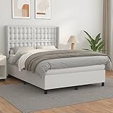 Lit à sommier tapissier avec matelas, lit à sommier tapissier pour une détente maximale et un sommeil agréable. Lit à sommier tapissier avec matelas