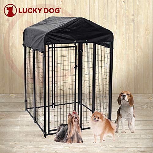 Lucky Dog Uptown Welded Wire Kennel (6'Hx4'Wx4'L) - Thumbnail 3