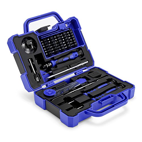 41 en 1 Juego de Destornilladores Precisión Electronica Caja Herramientas de Precision Magnéticos, Cookjoy Kit Herramientas Movil Reparación Teléfono, iPhone, iPad, Reloj, Tableta, PC, laptop, Macbook