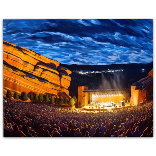 Red Rocks Park and Amphitheater Poster