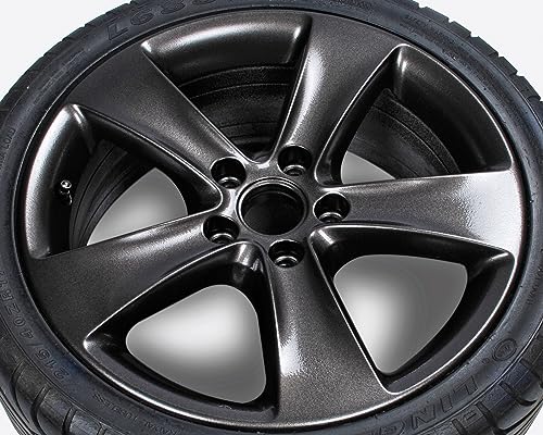 Foliatec Sprühfolie Auto Felgenfolie Sprüh Lack Spraydose Abziehbar, Gute Deckkraft, schwarz matt, 1x 400ml