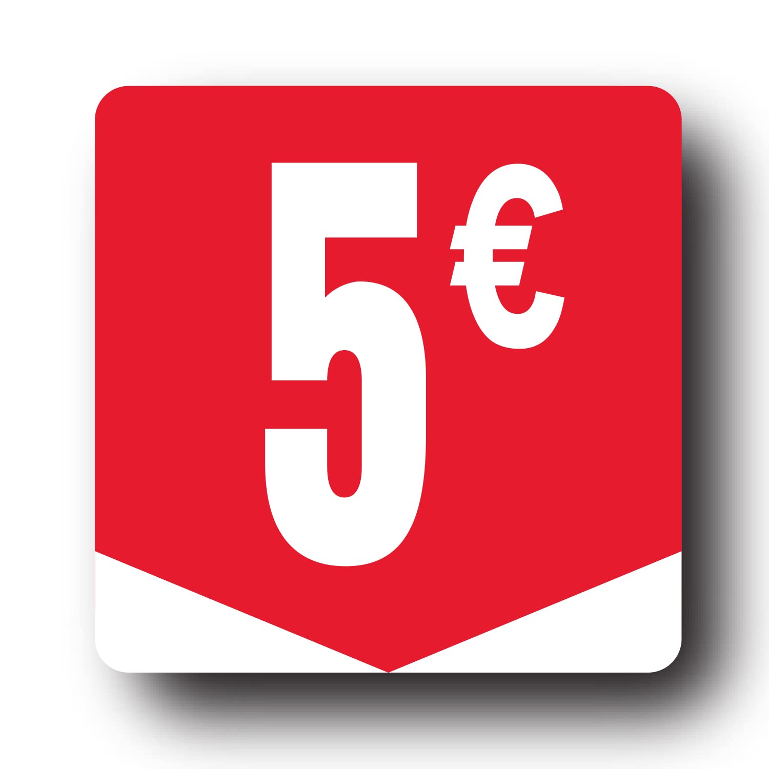 Rollo 500 Etiquetas Adhesivas Para Descuentos Ofertas 2.5cm