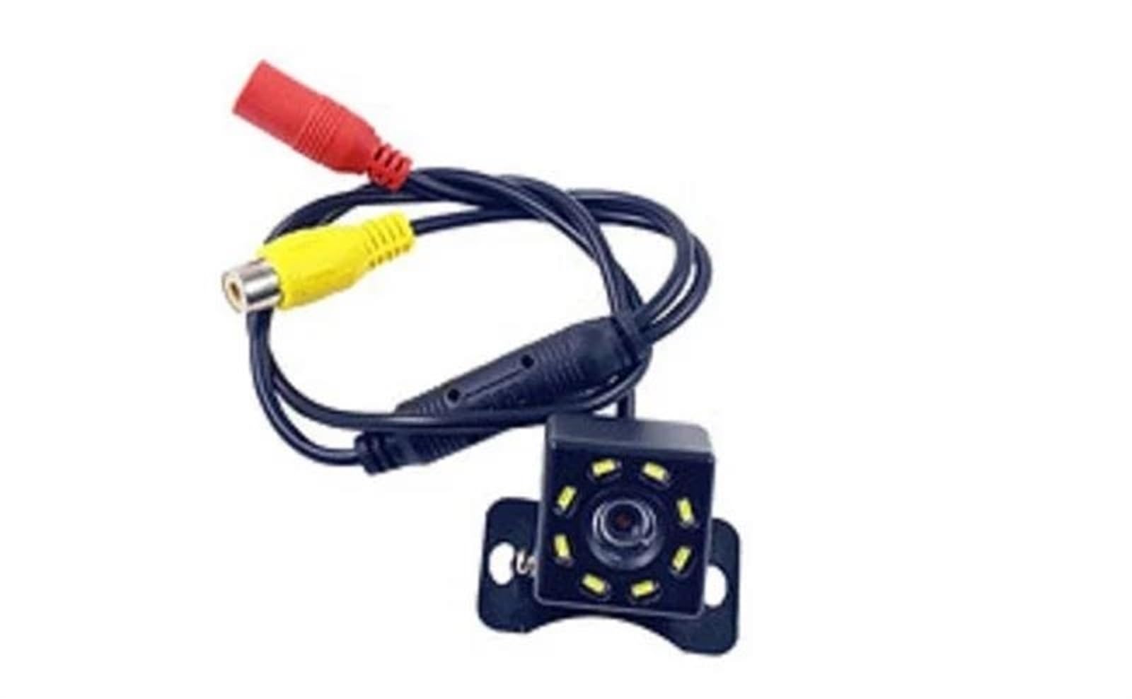Caméra de recul pour voiture étanche avec 8 LED et câble vidéo