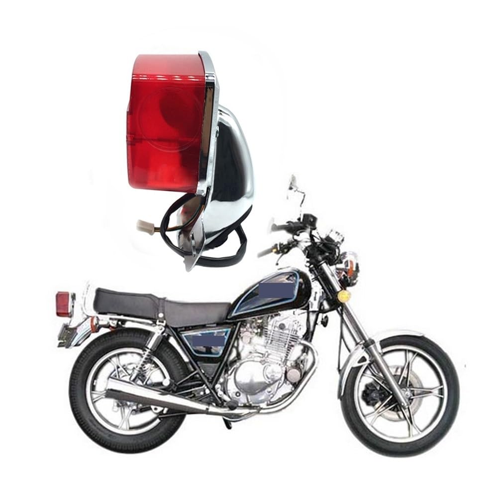 Gruppo Fanale Posteriore per Moto Luci di Stop Sicurezza per GN250 Luci Freno
