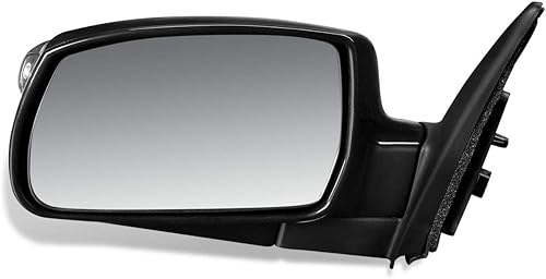 DNA Motoring OEM-MR-HY1320176 Estilo de fábrica lado izquierdo alimentado+calentado+señal de giro espejo retrovisor compatible con Hyundai Tucson