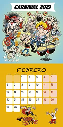 Calendario Mortadelo y Filemón 2023