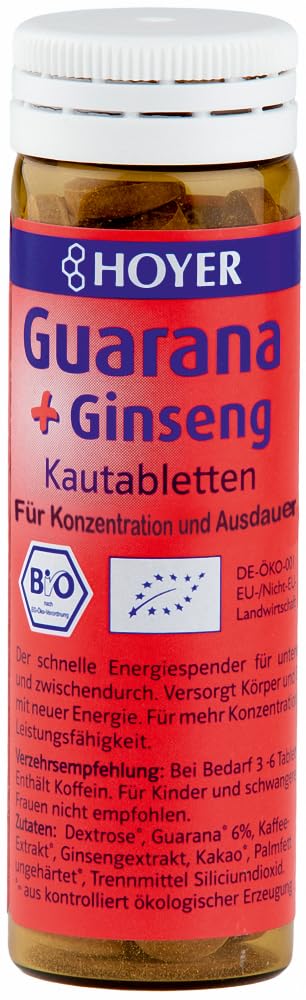 Guarana Ginseng Kautabletten 6 x 30 g
