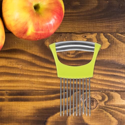 Porta Cebolla Cortadora y Guía para Tomate Acero Inoxidable miniatura 4