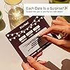 It's a Date!, 40 Fun and Romantic Scratch Off Date Night Ideas for Him, Her, Girlfriend, Boyfriend, Wife, Husband & Couples, Valentine's Gift for Men and Women #3