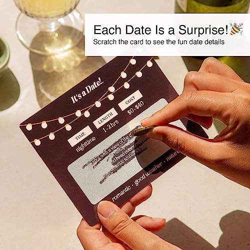 It's a Date!, 40 Fun and Romantic Scratch Off Date Night Ideas for Him, Her, Girlfriend, Boyfriend, Wife, Husband & Couples, for Men for Women - Image 5