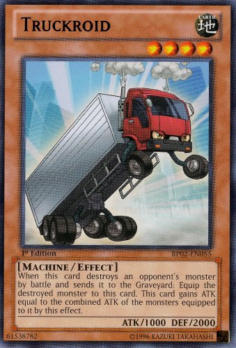 Complétez votre set Battle Pack 2 avec la carte rare Yu-Gi-Oh Truckroid BP02-EN055