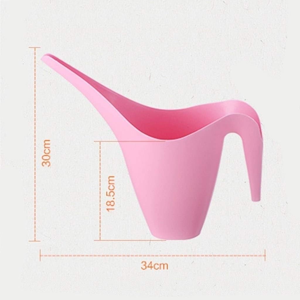 Watering Can 1.8L Long Mouth Watering Can Creative Large Capacity Watering Can Family Garden Watering Tool Decorative Watering Can(Pink)