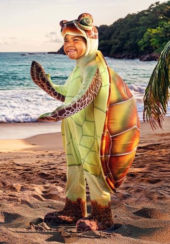 Disfraz de Tortuga Marina para Niños Pequeños 4T miniatura 2