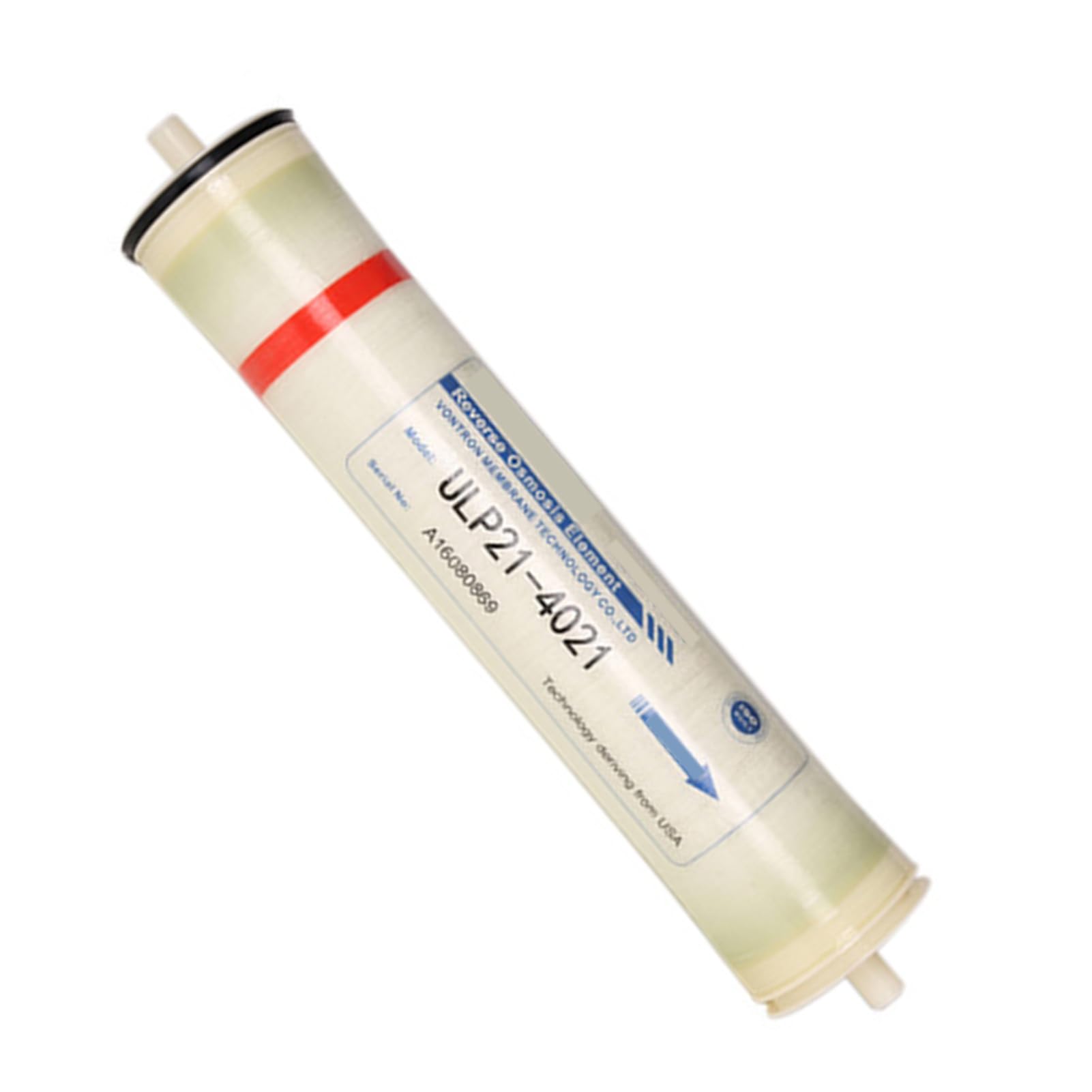Membrana per osmosi inversa ULP21-4021, per la purificazione dell'acqua, alloggiamento per membrana per osmosi inversa commerciale 4" x 21" (ULP-4021)