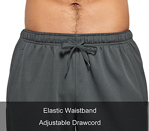 Labeyzon Men's Lightweight Sweatpants Open Bottom Mesh Athletic Workout Pants Loose Fit Running Track Pants Sweatpants With Pockets(Grey-1 2Xl) #TOP4