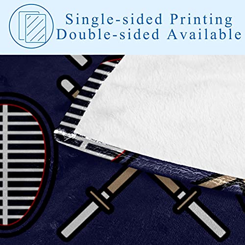 Couverture douce chaude pour pique-nique et camping Kendo 150x100 - 5