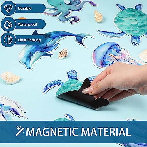 Juego de 22 Imán Decorativo con Tortugas Marinas Luminiscentes miniatura 2