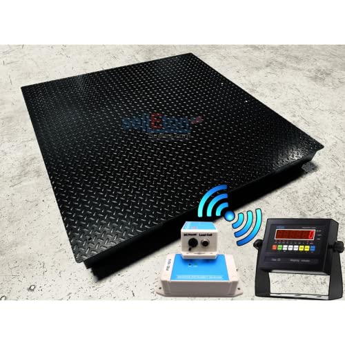 Báscula Industrial Floor SL-800-W NTEP 84x84 1000 lbs miniatura 2