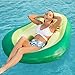 Jasonwell Inflatable Avocado Pool Float Floatie with Ball Water Fun Large Blow Up Summer Beach Swimming Floaty Party Toys Lounge Raft for Adults (L)