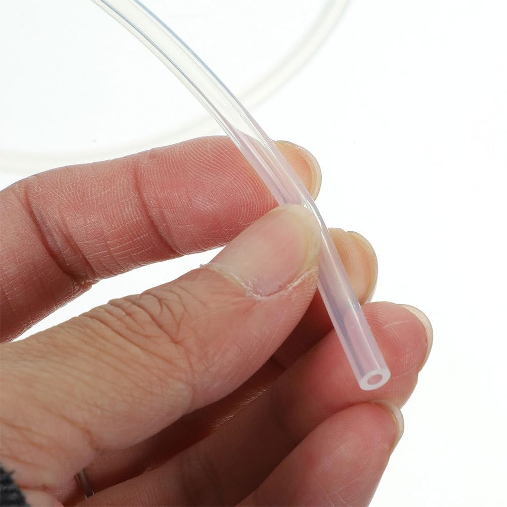 POPETPOP Breastfeeding Assistance Tube Reusable Silicone Milk Feeding Aid Replacement for Infant Nursing Supplemental Tube Clear Design - Image 3