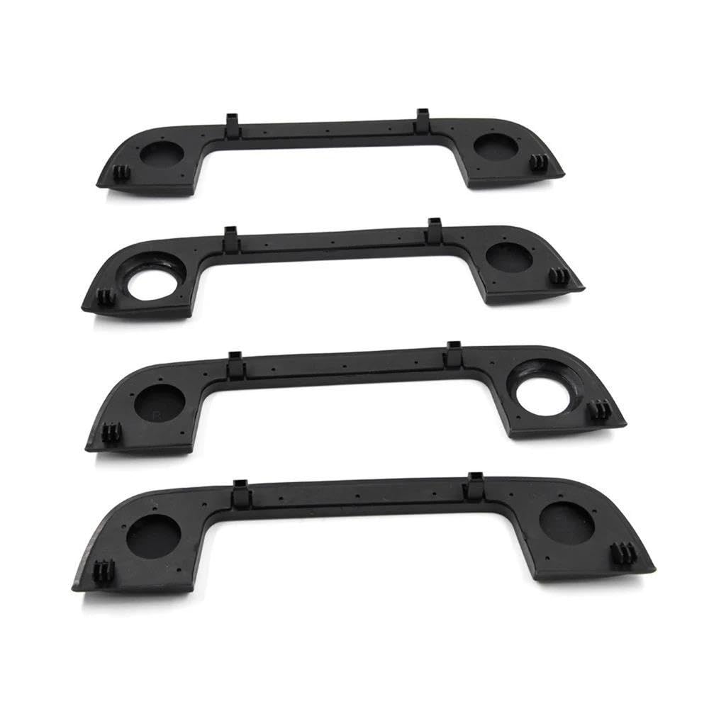 SXQPOCAR Car Exterior Door Handle Kit Cover 4pcs for BMW E36 E34 E32 3 5 7 Series with Rubber Seals Gasket ​51218122442 51218122441 Replacement Parts