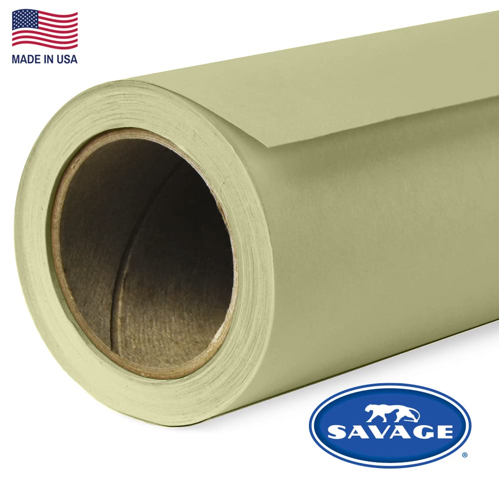 Savageシームレスな背景紙、107インチ幅X 12ヤード テックグリーン