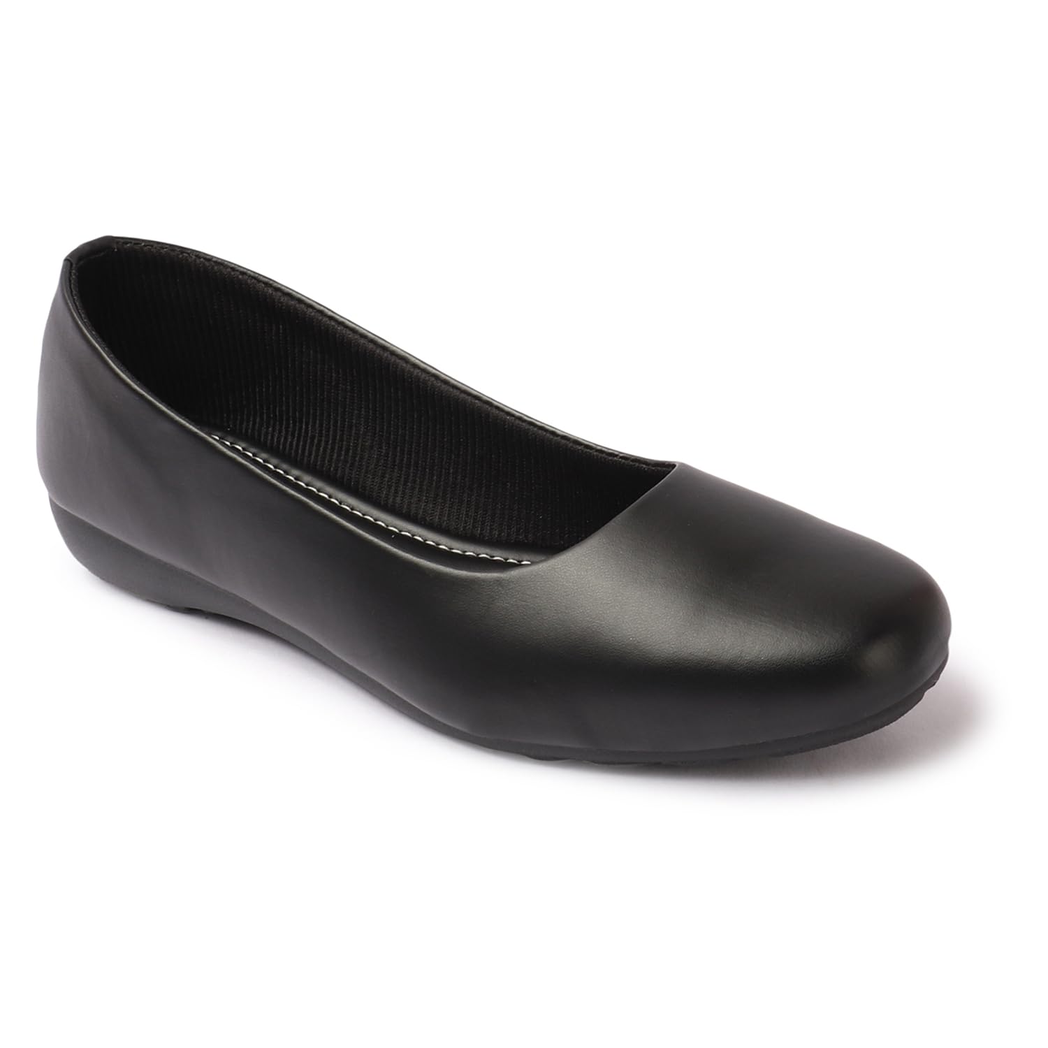 aroom Women Leather Bellies Flats with Embroidered Slip On for Girls-picture-10